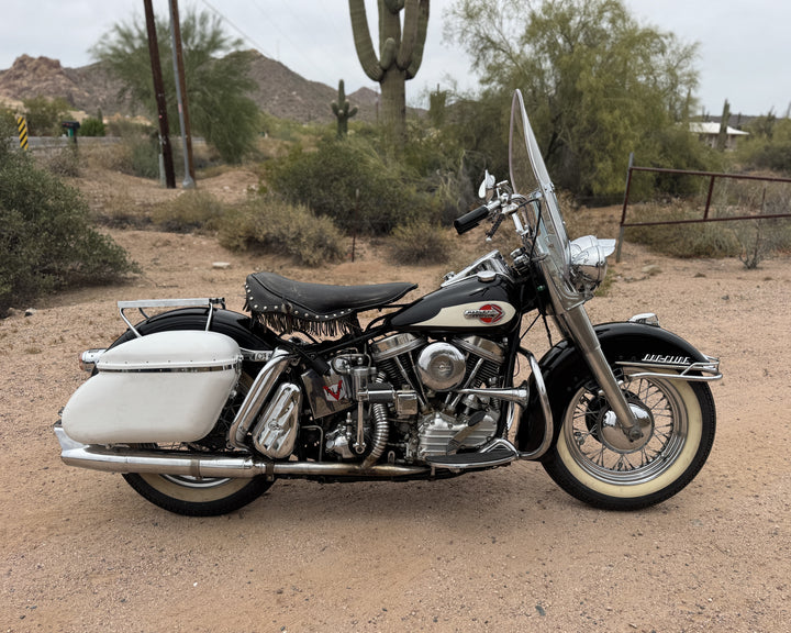 1959 Harley Davidson FLH Duo Glide Panhead Tank Shift Model