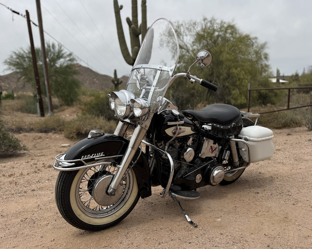 1959 Harley Davidson FLH Duo Glide Panhead Tank Shift Model
