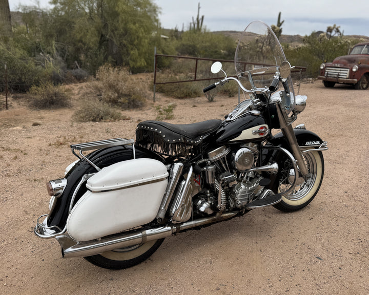 1959 Harley Davidson FLH Duo Glide Panhead Tank Shift Model