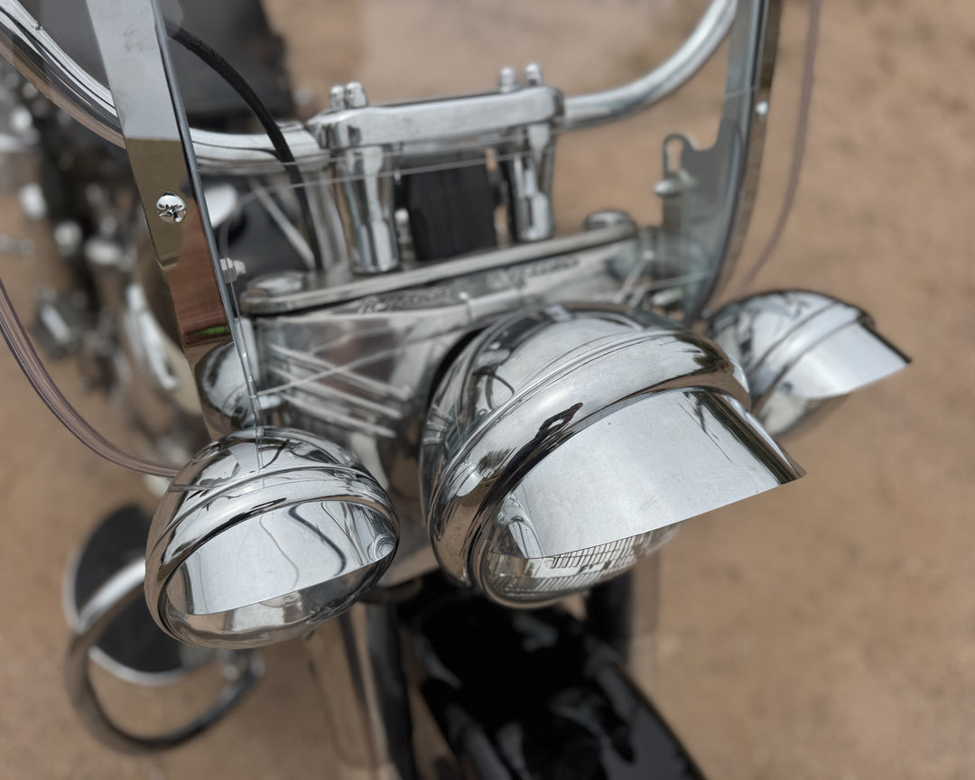 1959 Harley Davidson FLH Duo Glide Panhead Tank Shift Model