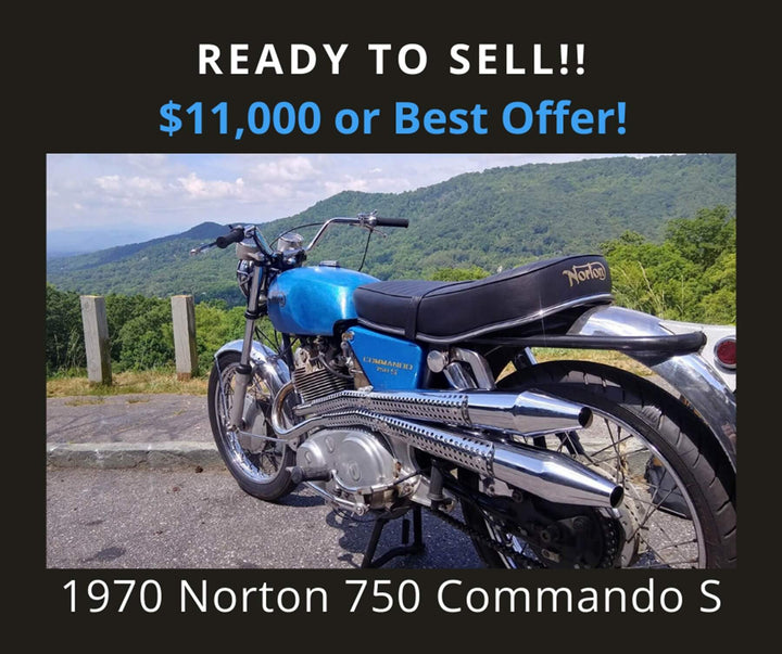 1970 Norton 750 Commando S Motorcycle — SOLD!!