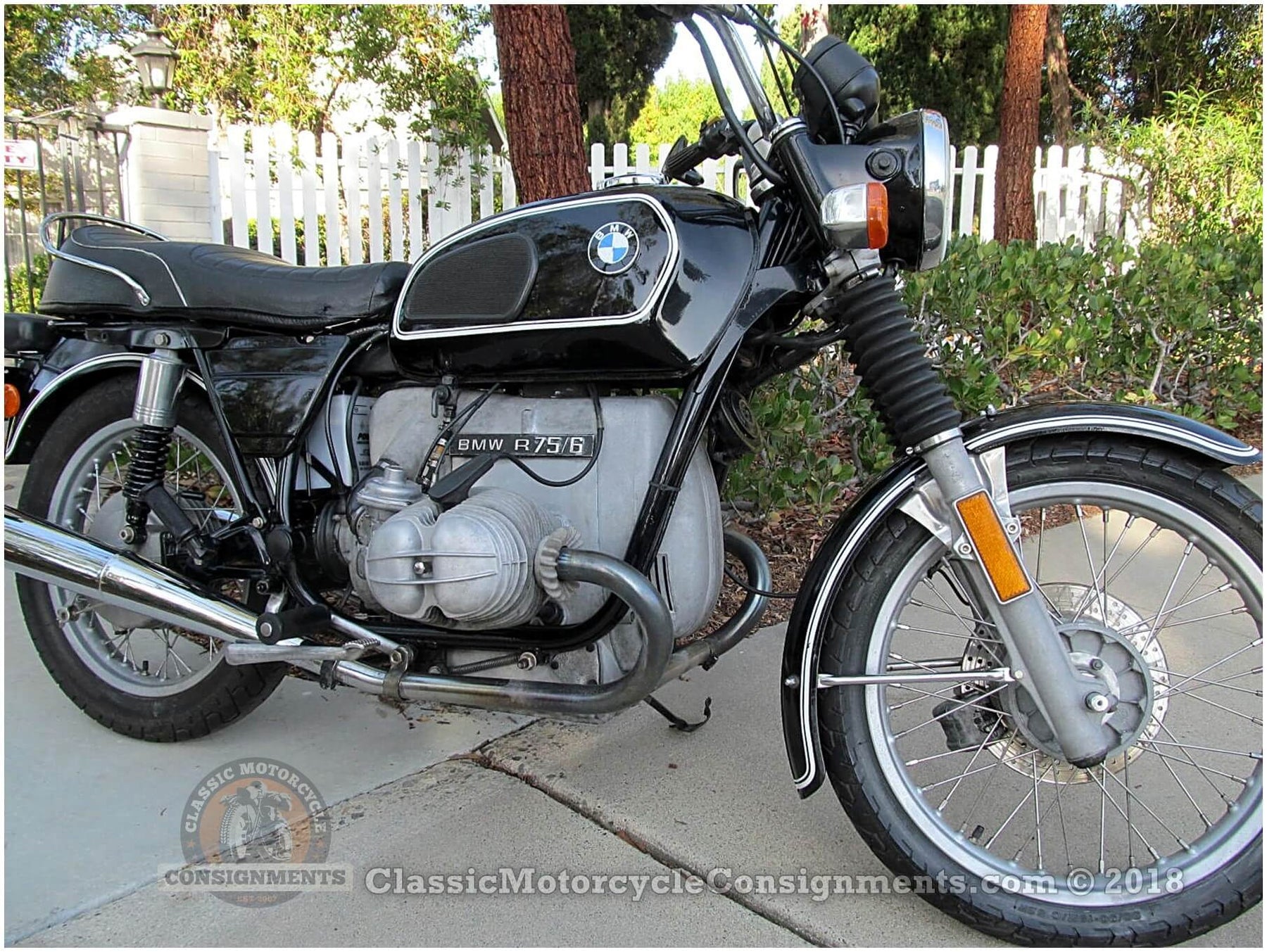 1974 BMW R 75 6 SOLD Classic Motorcycle Consignments