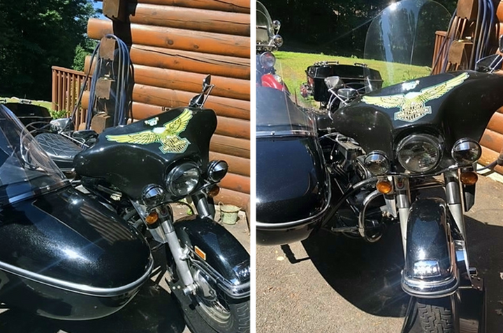 1976 Harley-Davidson FLH 1200 with Original Factory Sidecar  SOLD!!