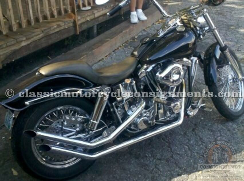 1977 Harley Davidson FXE Motorcycle Bobber Used  SOLD!!