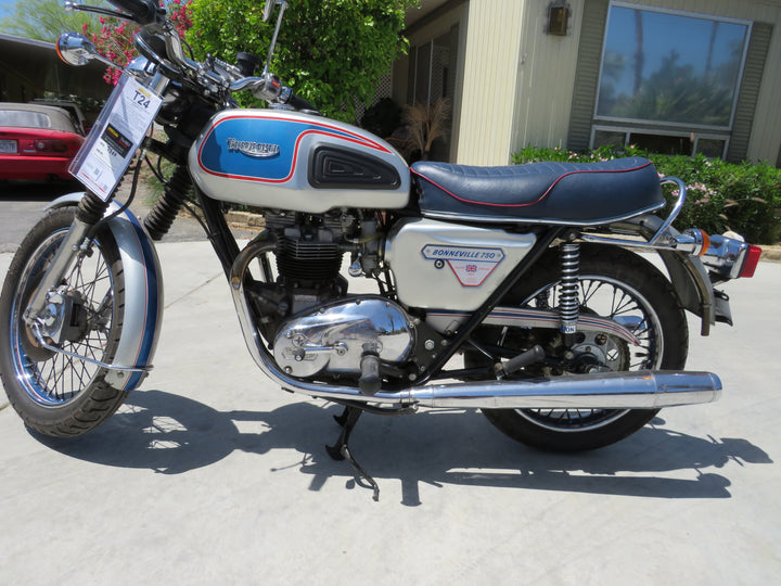 1977 Triumph Bonneville 750 Silver Jubilee