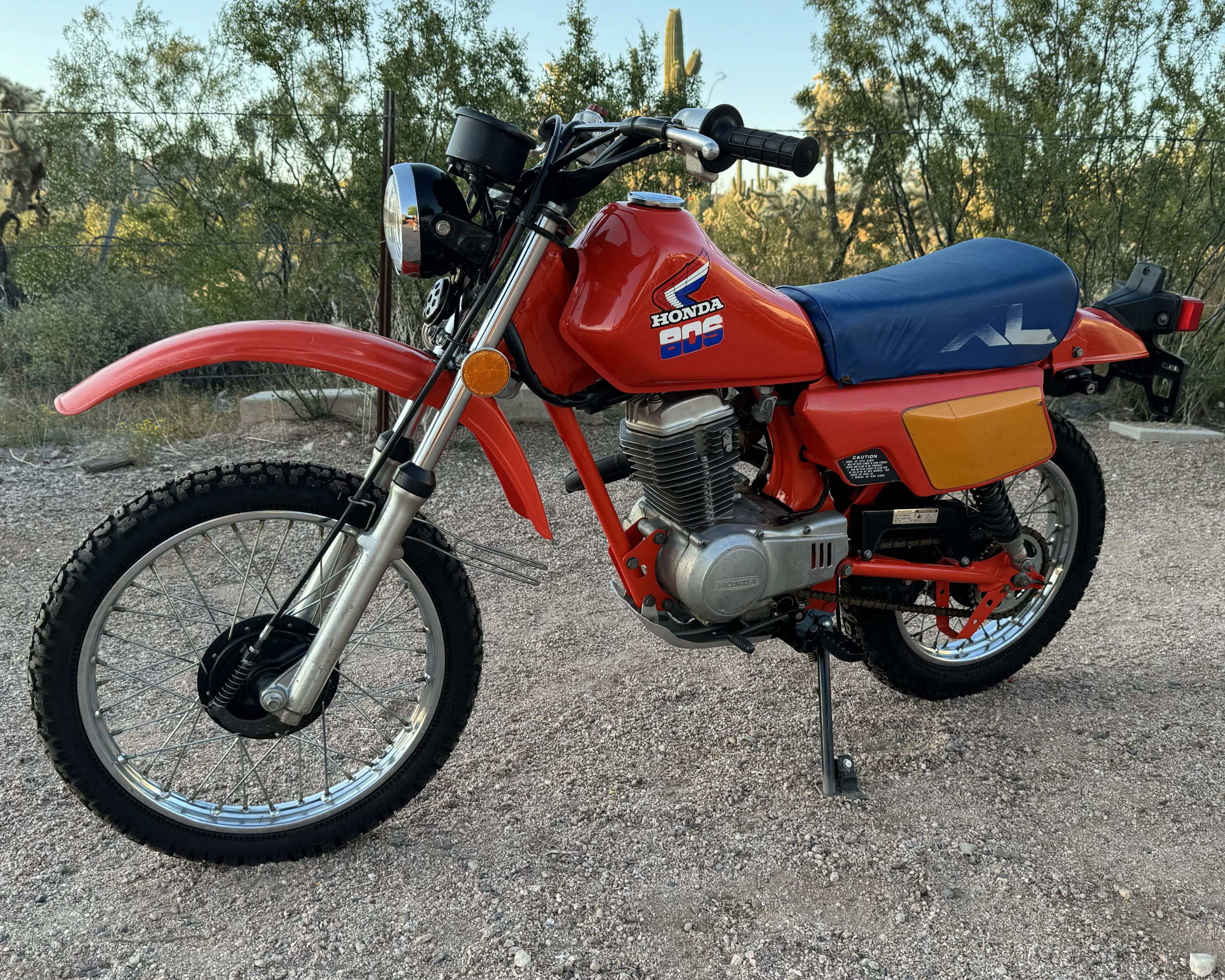 Original 1985 Honda XL80s 80cc Mini Bike Street Legal - Title
