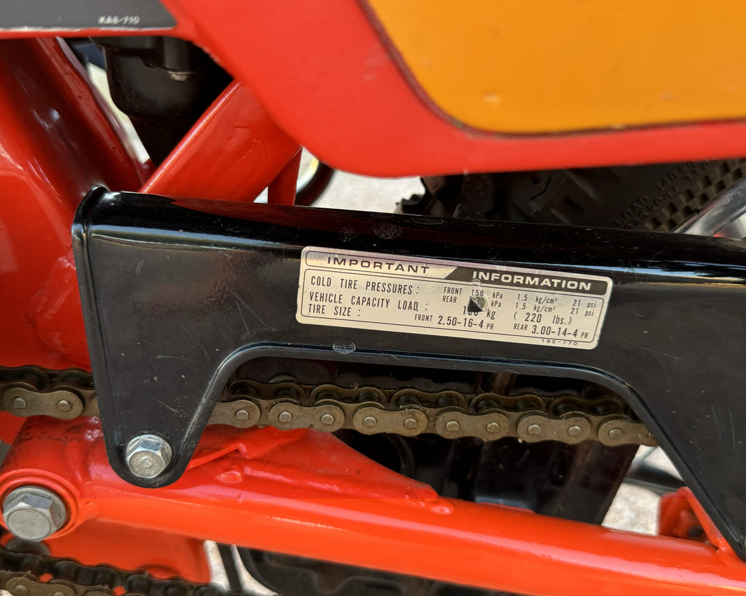 Original 1985 Honda XL80s 80cc Mini Bike Street Legal - Title