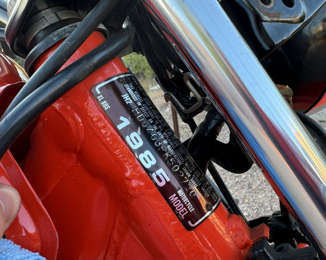 Original 1985 Honda XL80s 80cc Mini Bike Street Legal - Title