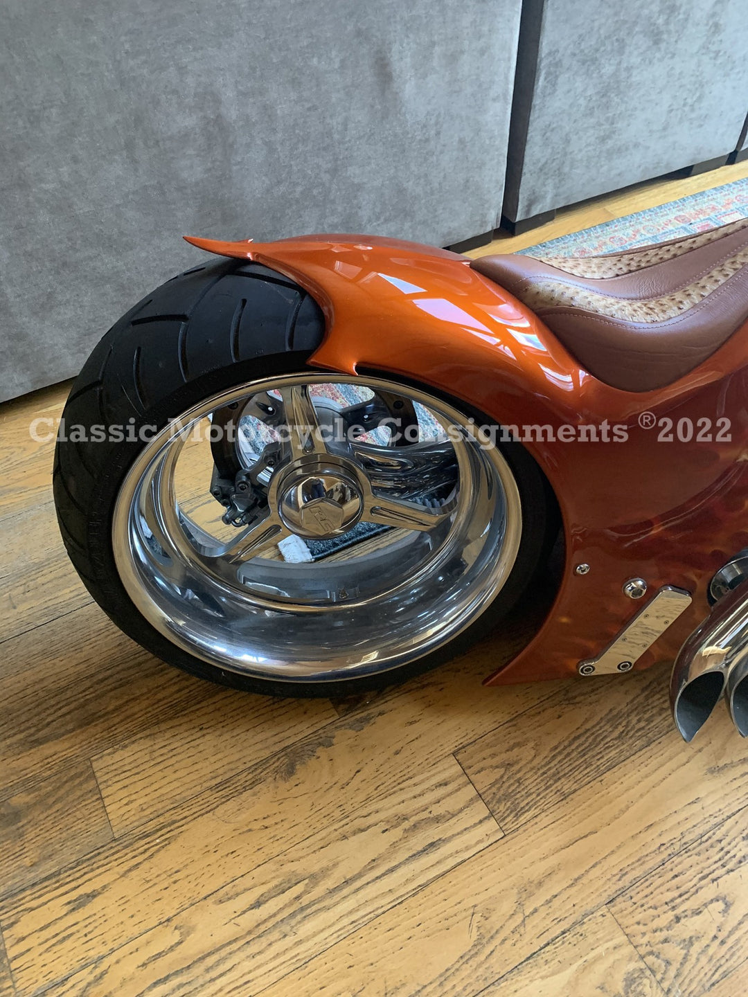 2006 Custom Chopper – Made of Steel – RevTech Motor