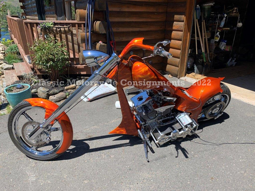 2006 Custom Chopper – Made of Steel – RevTech Motor