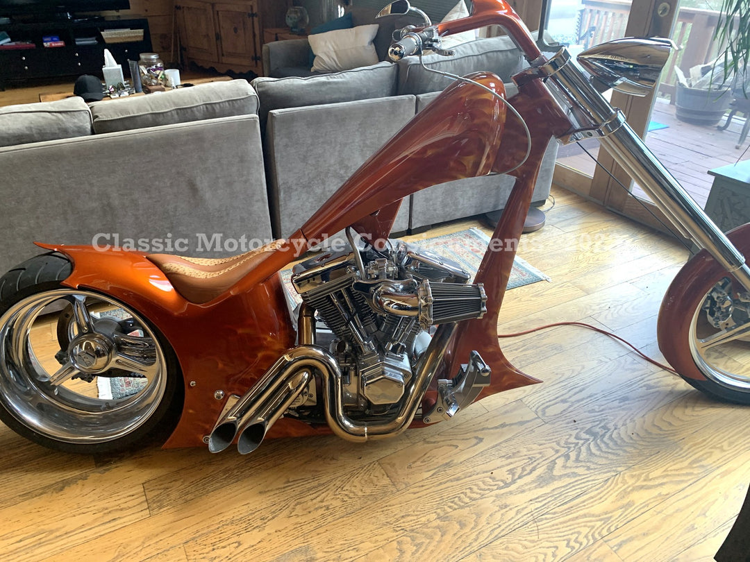 2006 Custom Chopper – Made of Steel – RevTech Motor