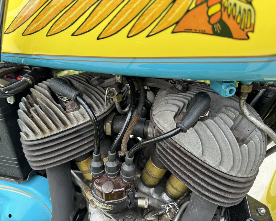 Sold - 1941 Indian 741 JR Scout 500cc - Beautifully Restored - Sold
