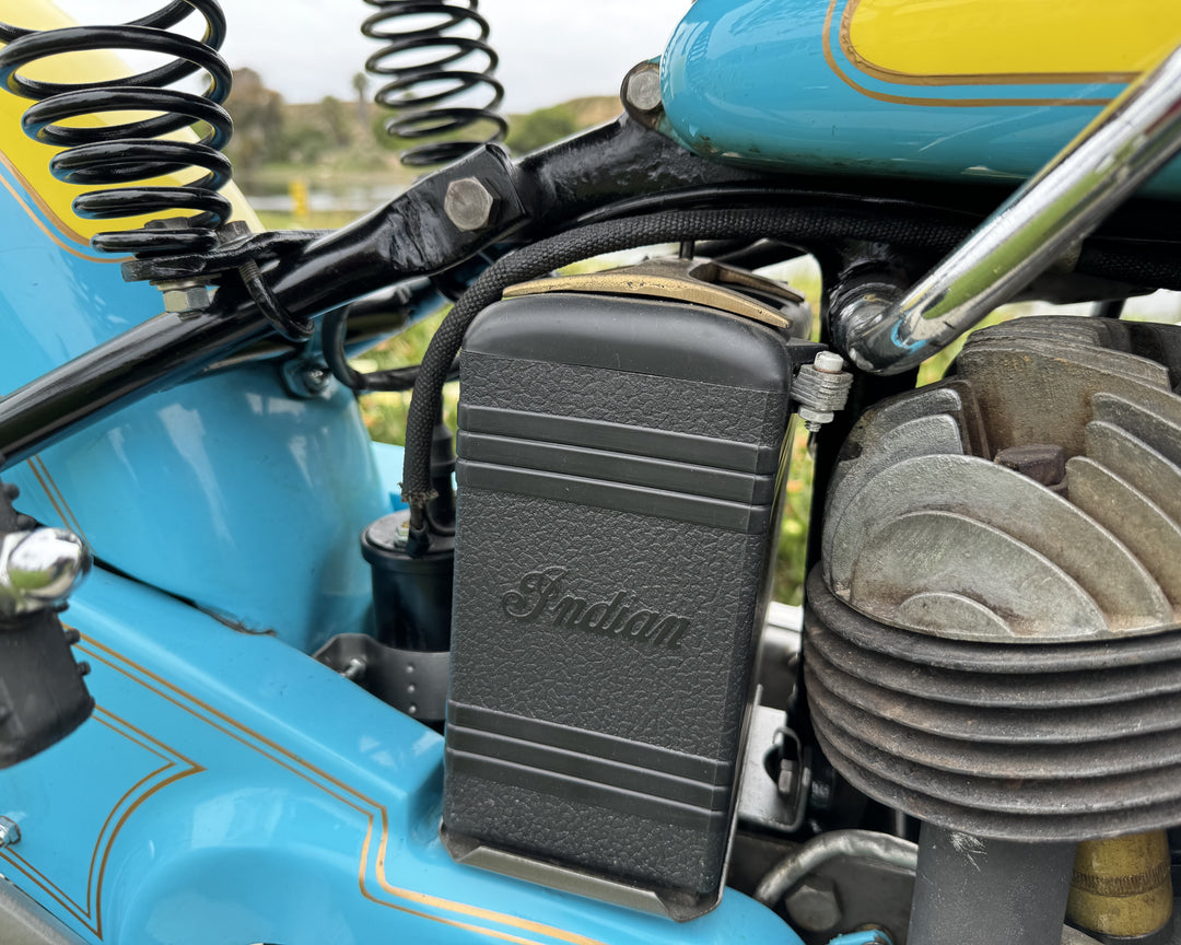 Sold - 1941 Indian 741 JR Scout 500cc - Beautifully Restored - Sold