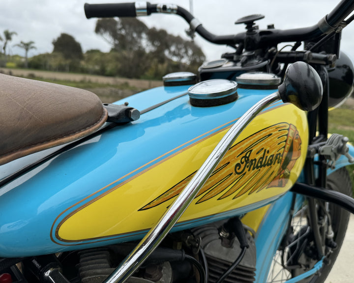 Sold - 1941 Indian 741 JR Scout 500cc - Beautifully Restored - Sold