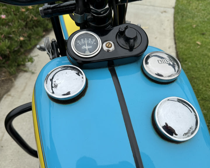 Sold - 1941 Indian 741 JR Scout 500cc - Beautifully Restored - Sold