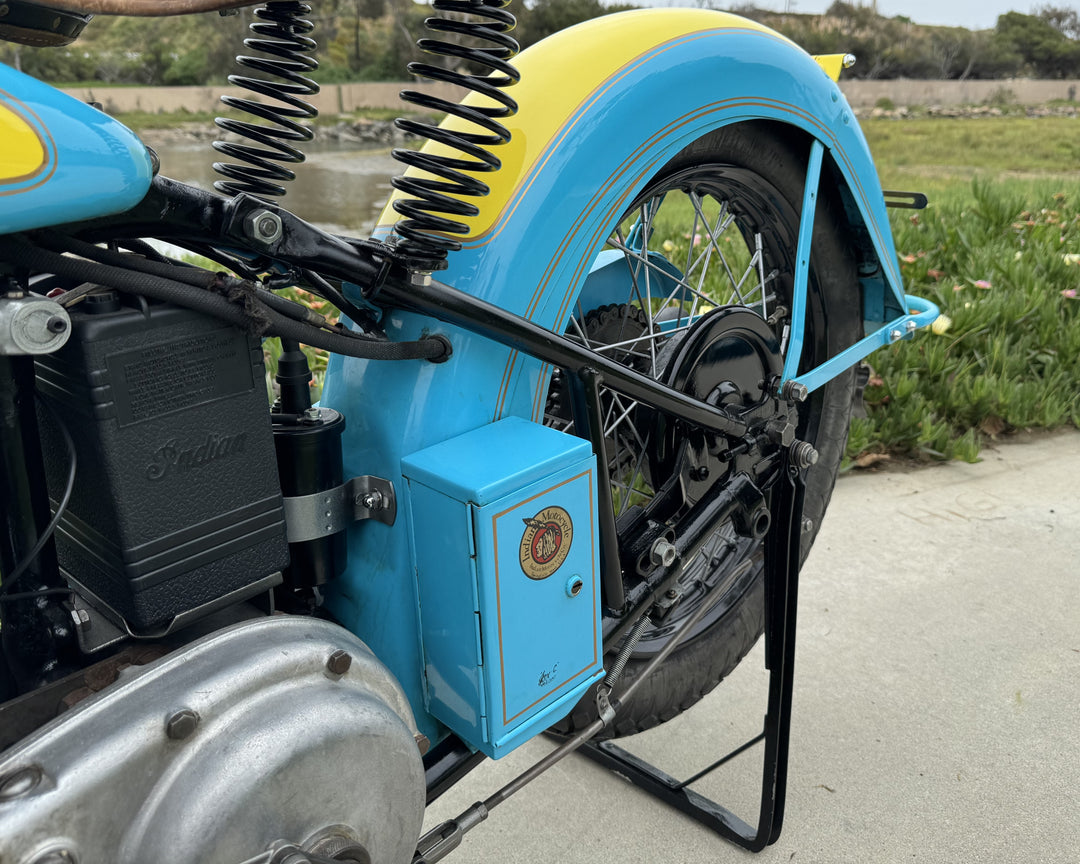 Sold - 1941 Indian 741 JR Scout 500cc - Beautifully Restored - Sold