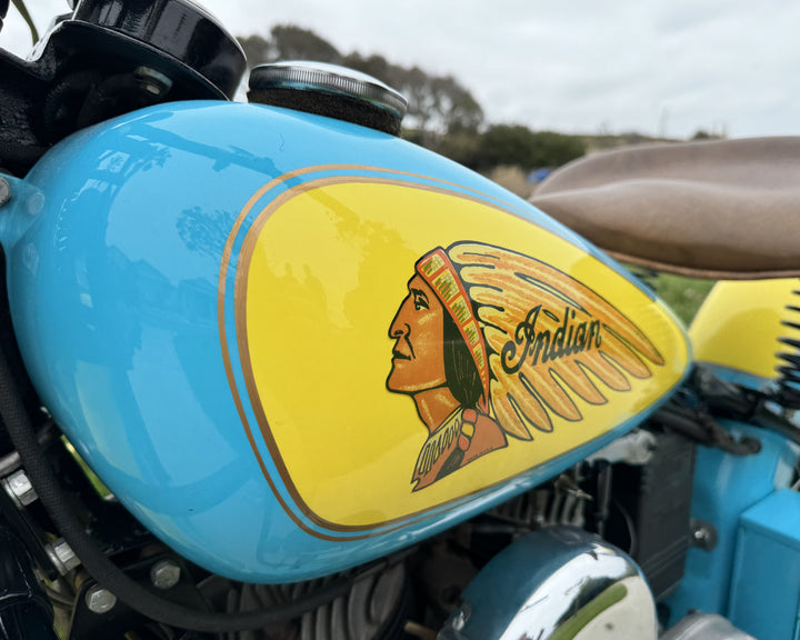 Sold - 1941 Indian 741 JR Scout 500cc - Beautifully Restored - Sold