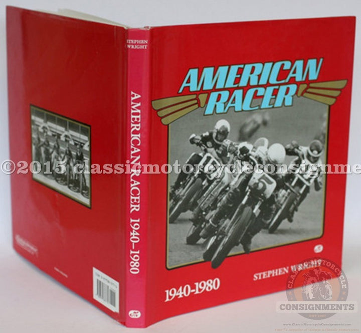 American Racer – 1940-1980 by Stephen Wright – New – Never Opened!