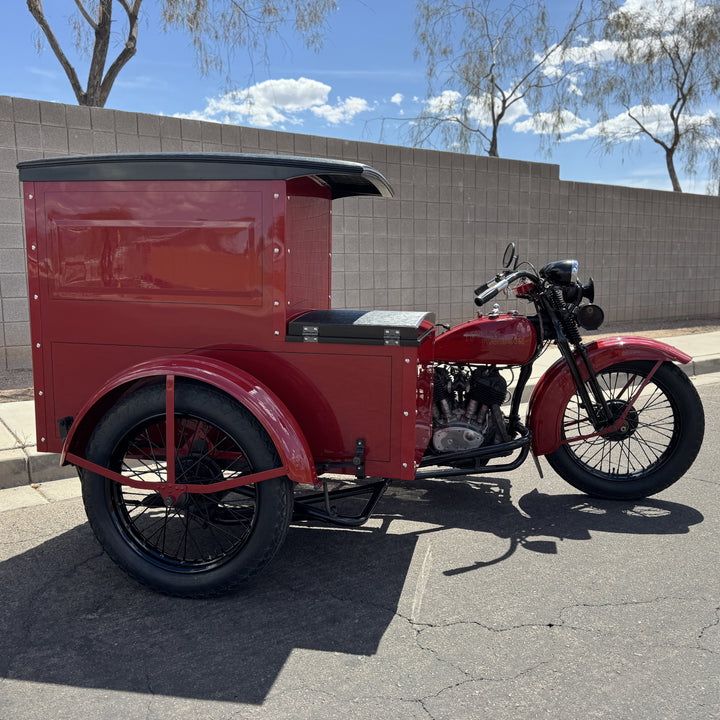 1930 Harley Davidson VL with Package Truck