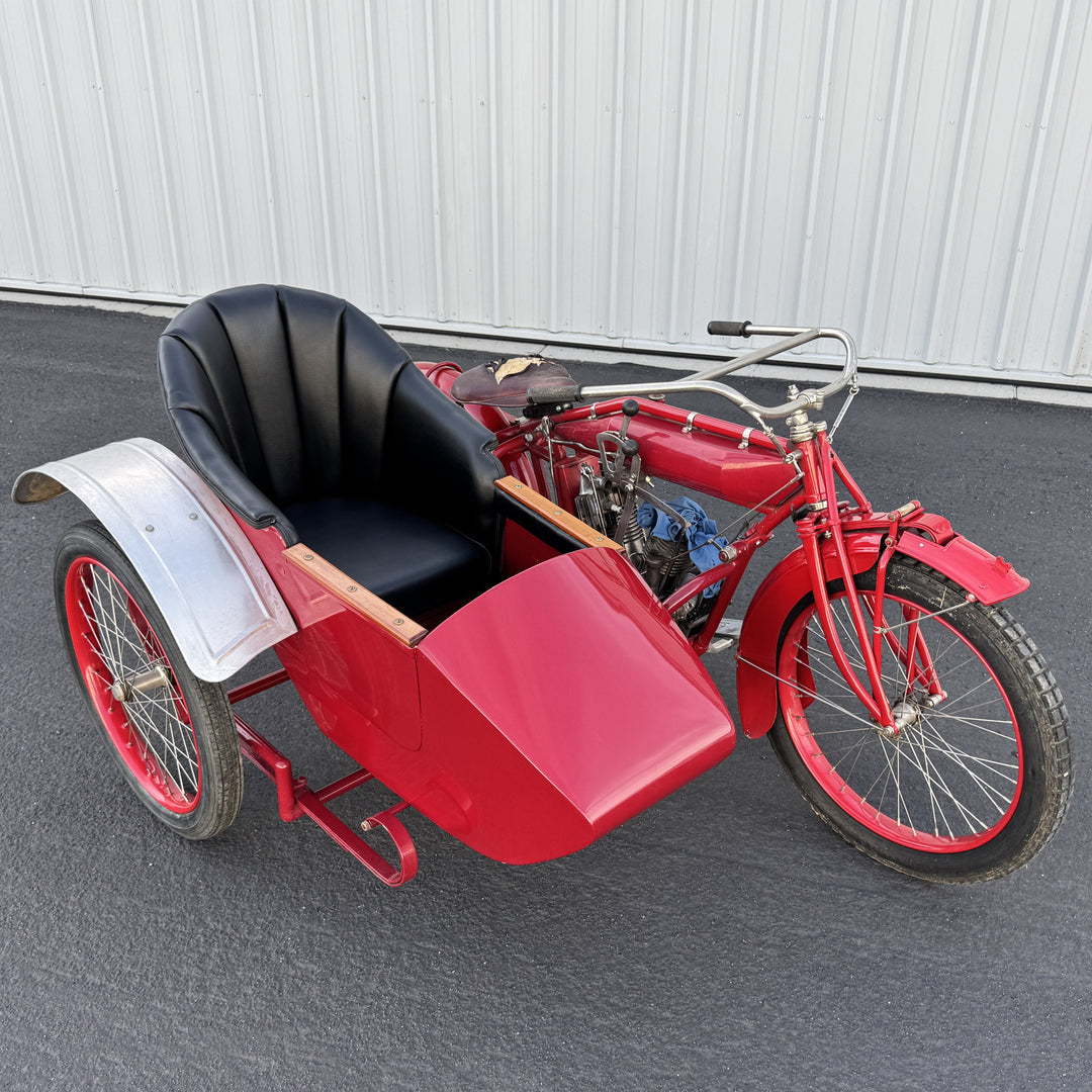 1915 Indian Twin with Sidecar