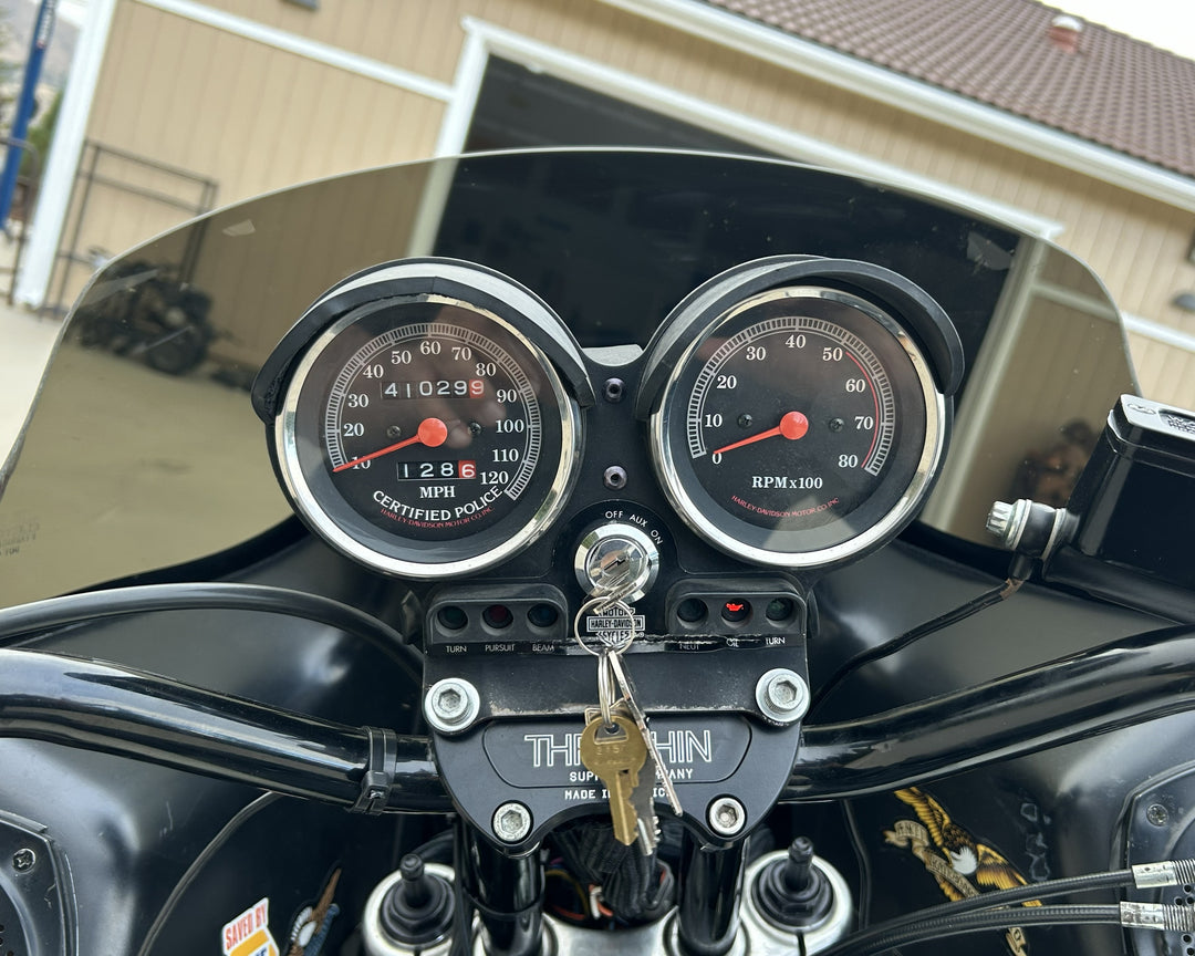 1992 Harley Davidson FXRP - Police Interceptor - Offered on eBay