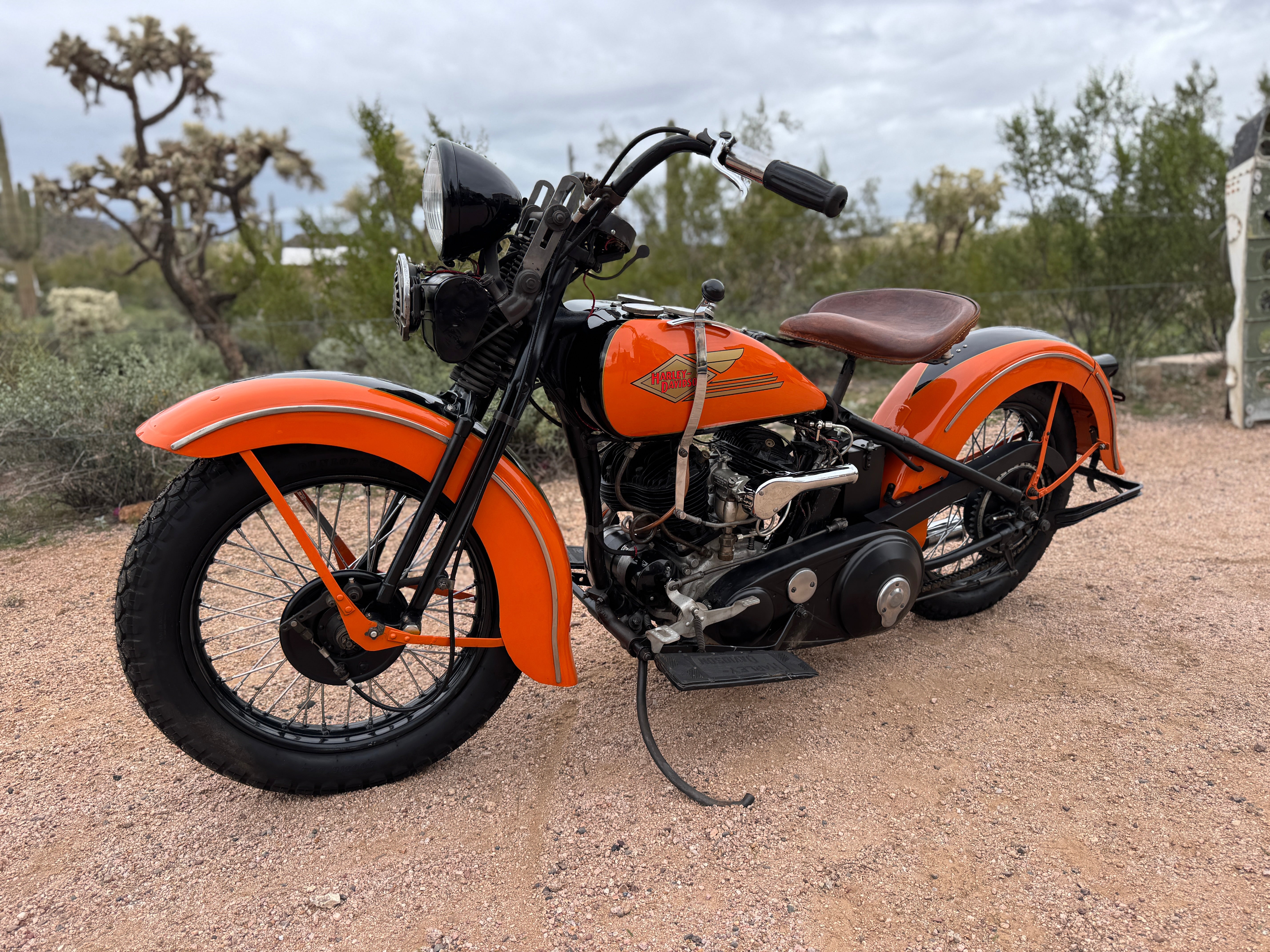 SOLD - 1934 Harley Davidson VLD - SOLD – Classic Motorcycle