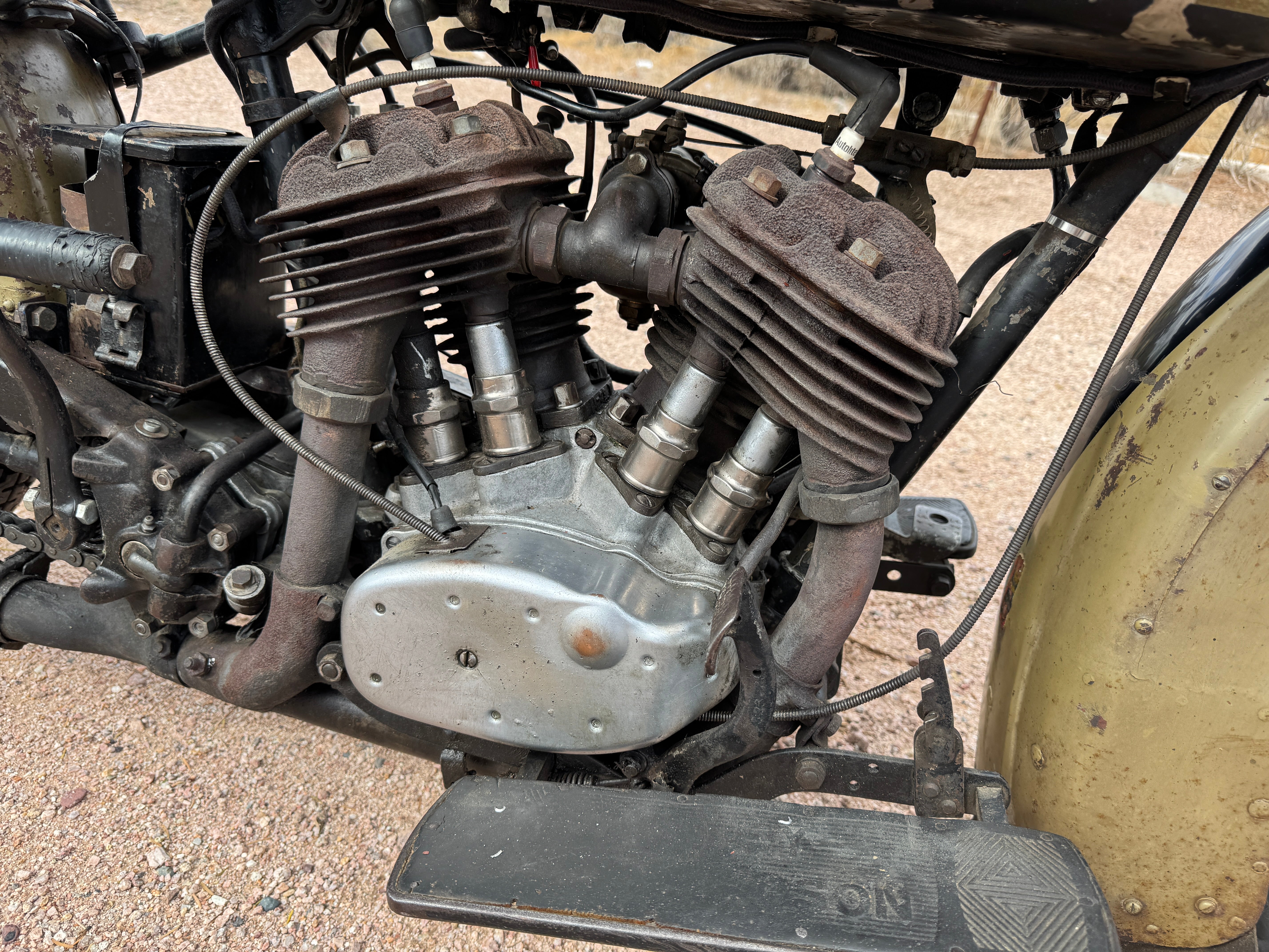 Sold - Rare - 1930 Harley Davidson Model DL 45cui - 