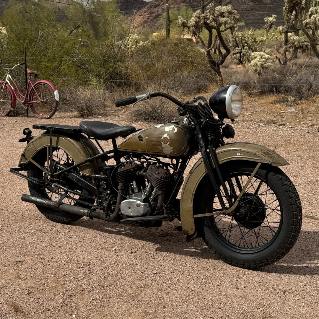 Sold Rare 1930 Harley Davidson Model DL 45cui