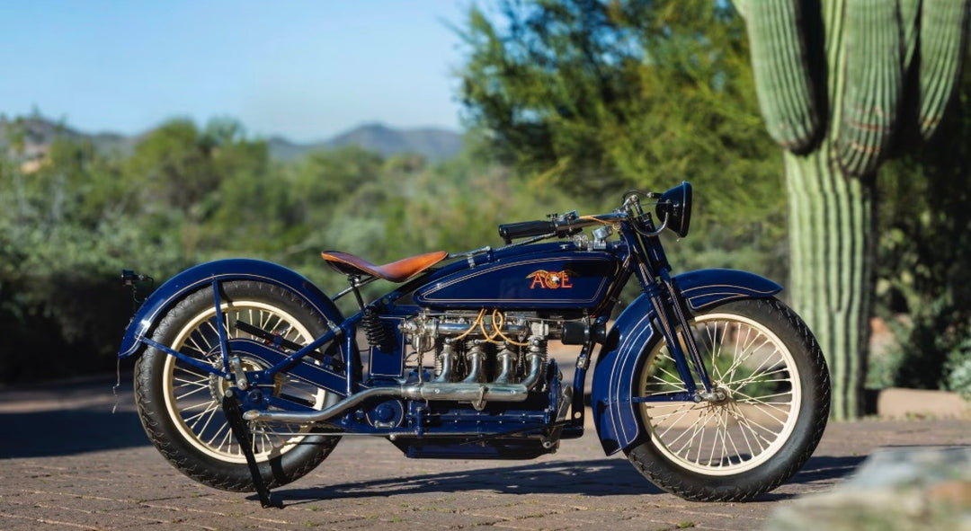 1922 Ace Four Cylinder Motorcycle - Steve McQueen - Call for Pricing and Information