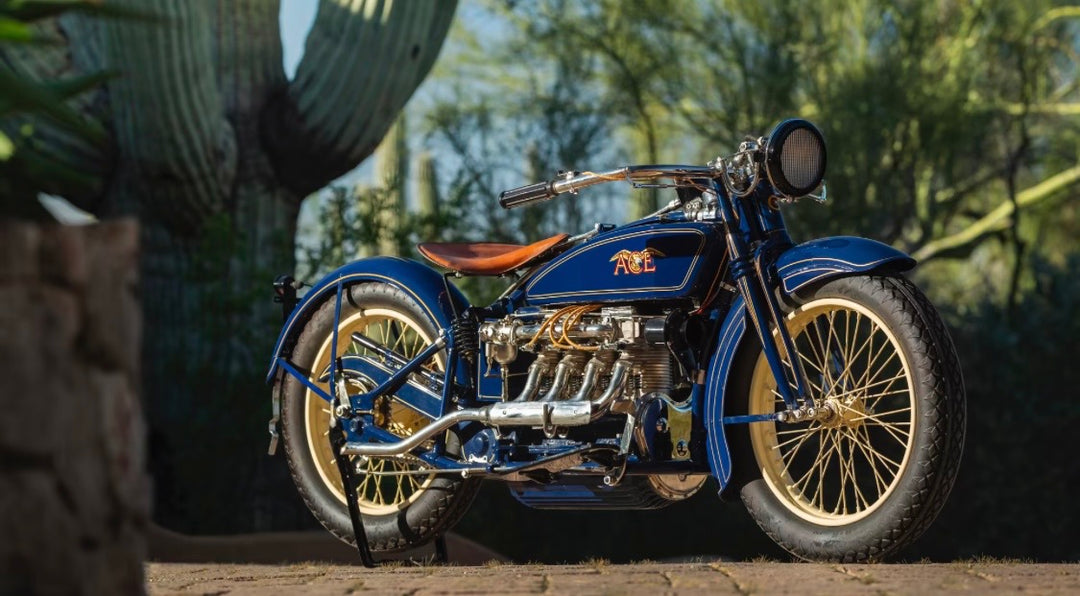 1922 Ace Four Cylinder Motorcycle - Steve McQueen - Call for Pricing and Information