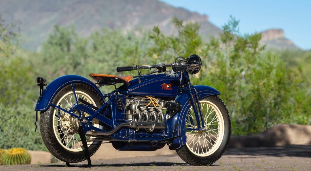 1922 Ace Four Cylinder Motorcycle - Steve McQueen - Call for Pricing and Information