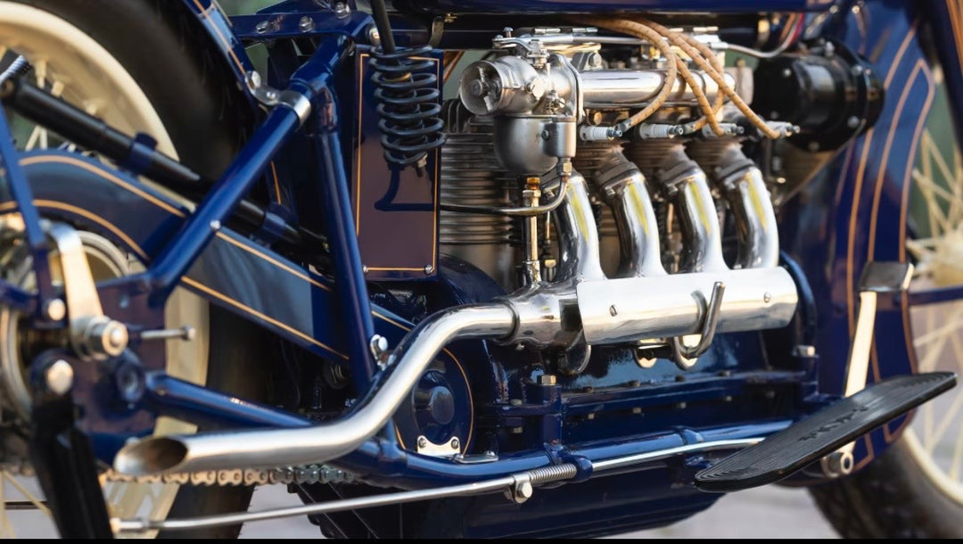 1922 Ace Four Cylinder Motorcycle - Steve McQueen - Call for Pricing and Information