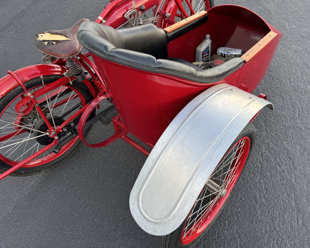 1915 Indian Twin with Sidecar