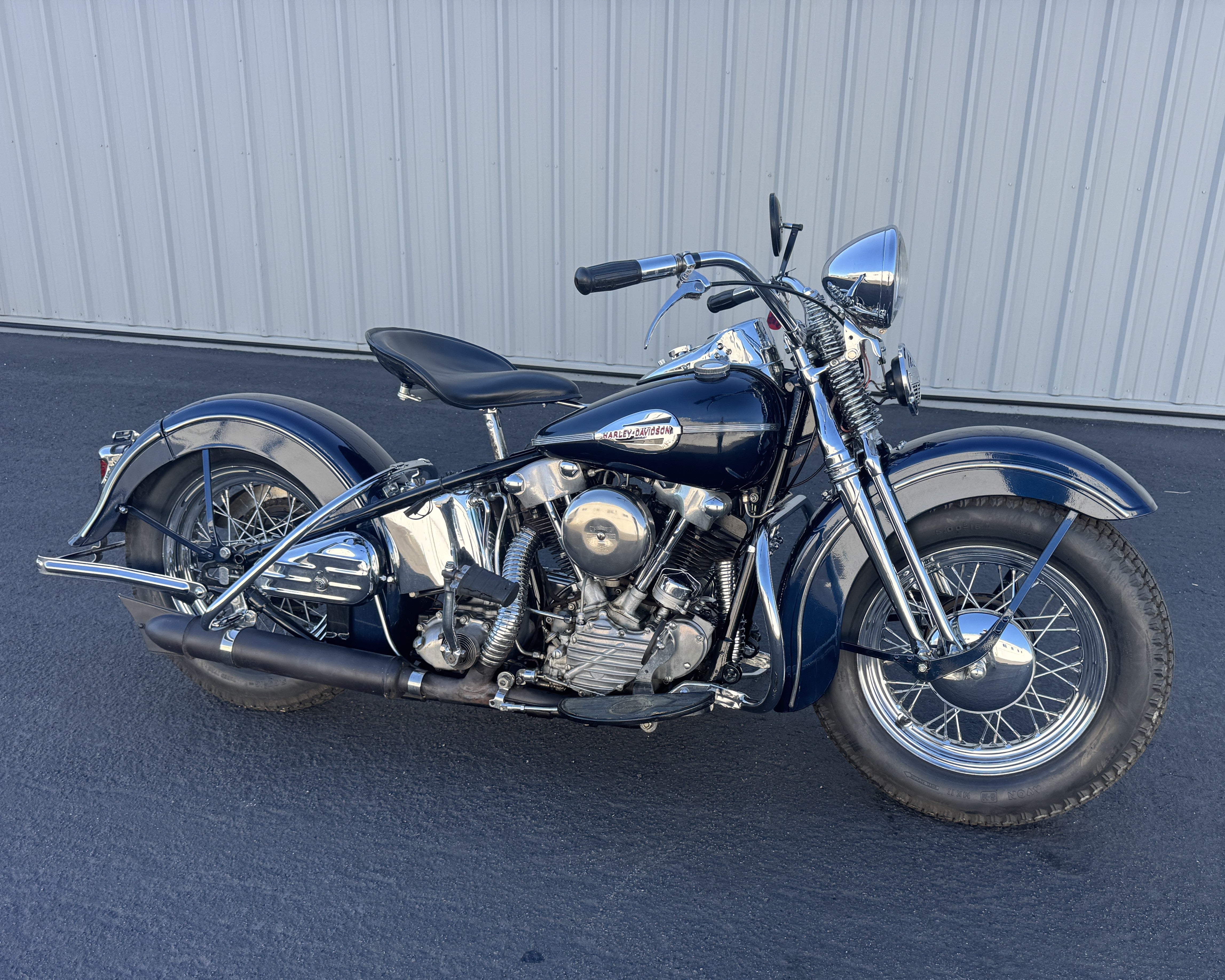 1945 HARLEY DAVIDSON CUSTOM FL – Classic Motorcycle Consignments