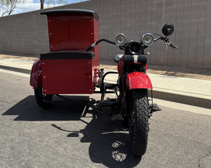 1930 Harley Davidson VL with Package Truck