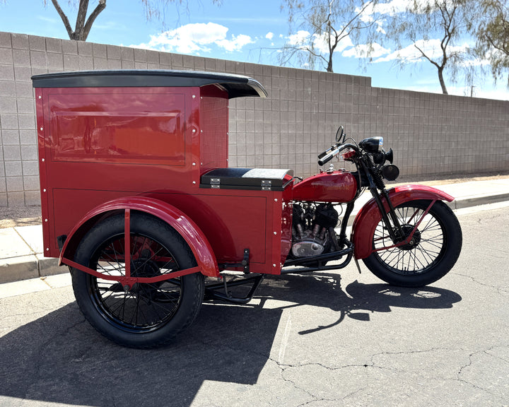 1930 Harley Davidson VL with Package Truck