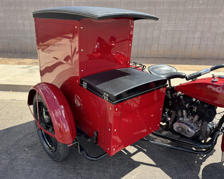 1930 Harley Davidson VL with Package Truck