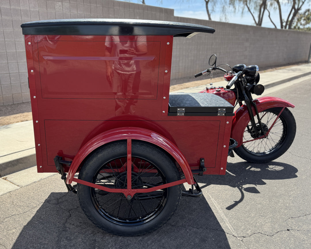 1930 Harley Davidson VL with Package Truck