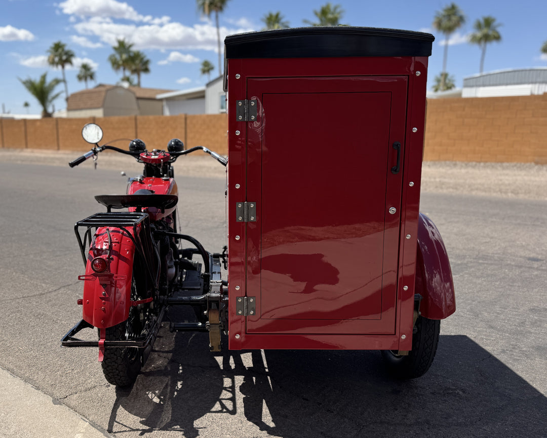 1930 Harley Davidson VL with Package Truck