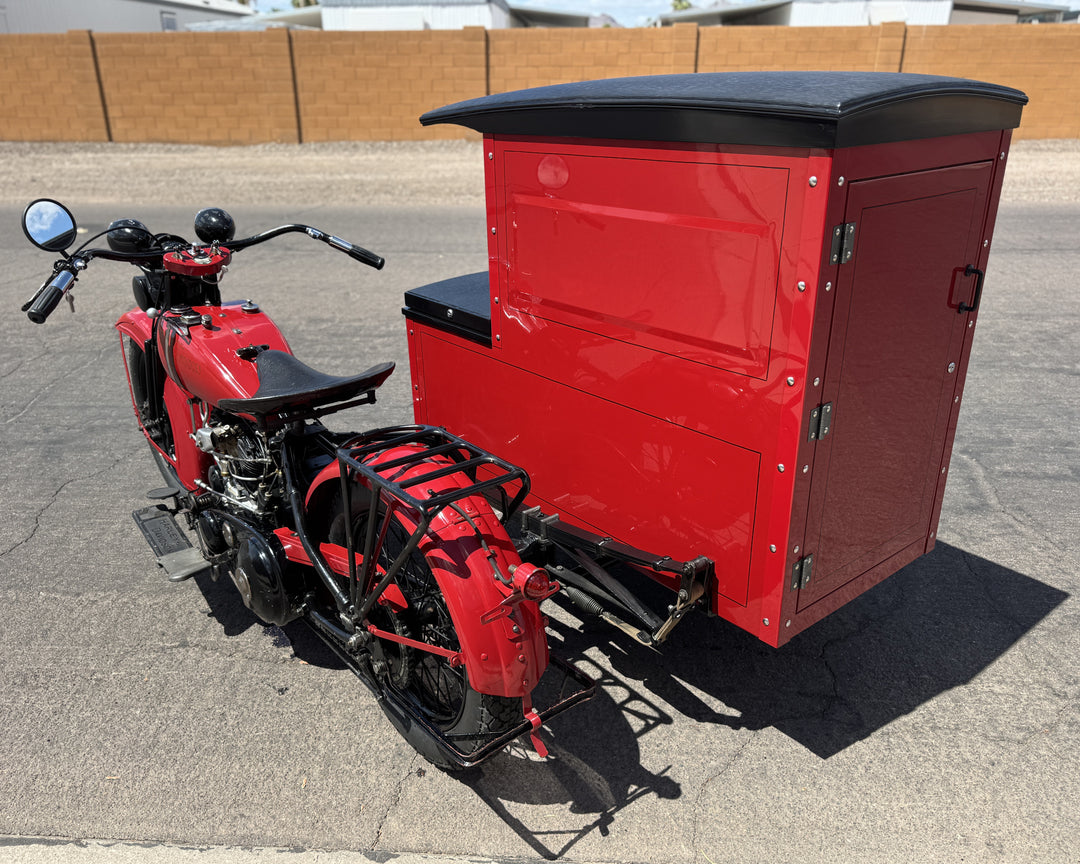 1930 Harley Davidson VL with Package Truck