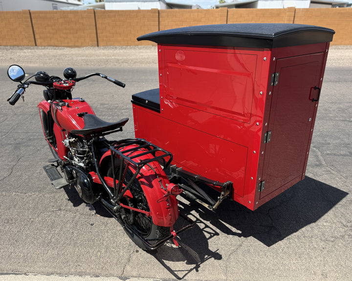 1930 Harley Davidson VL with Package Truck