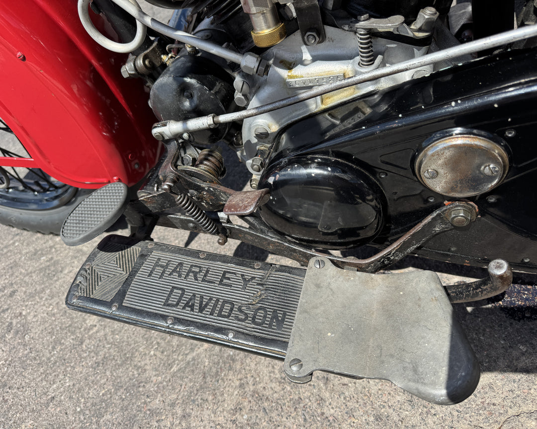 1930 Harley Davidson VL with Package Truck