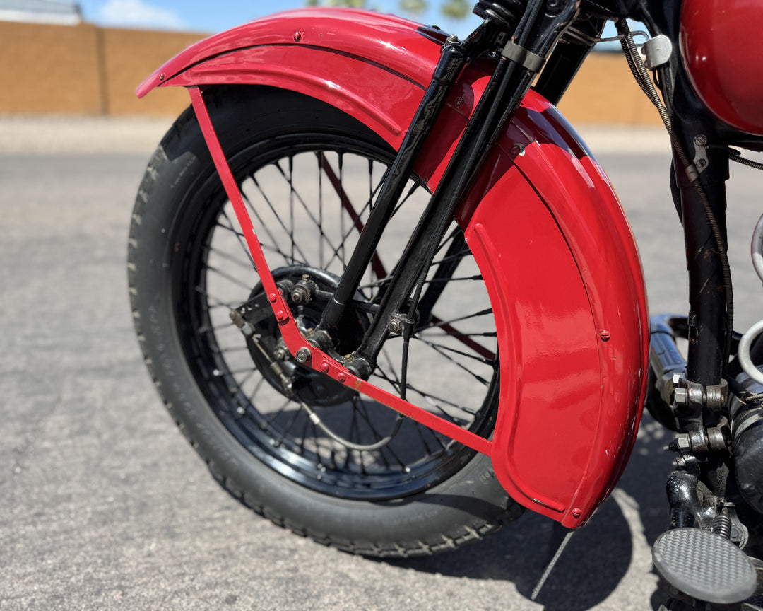 1930 Harley Davidson VL with Package Truck