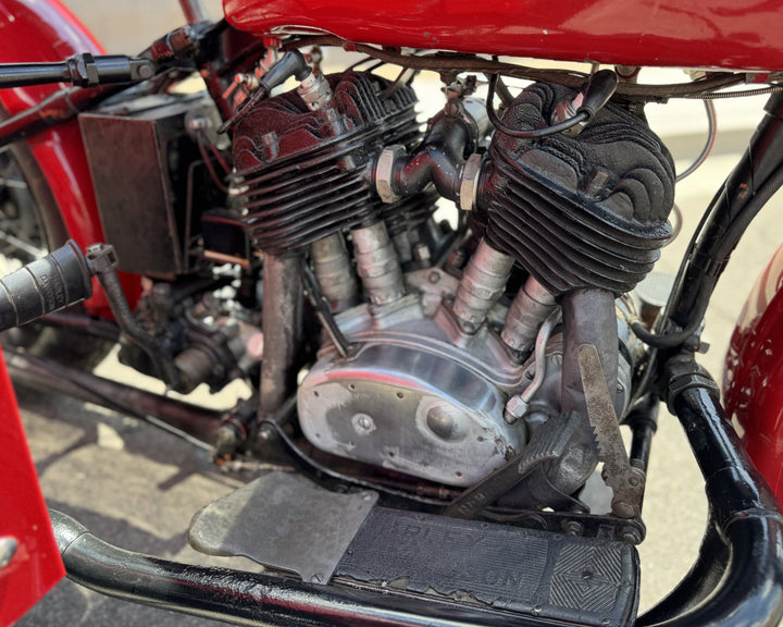 1930 Harley Davidson VL with Package Truck