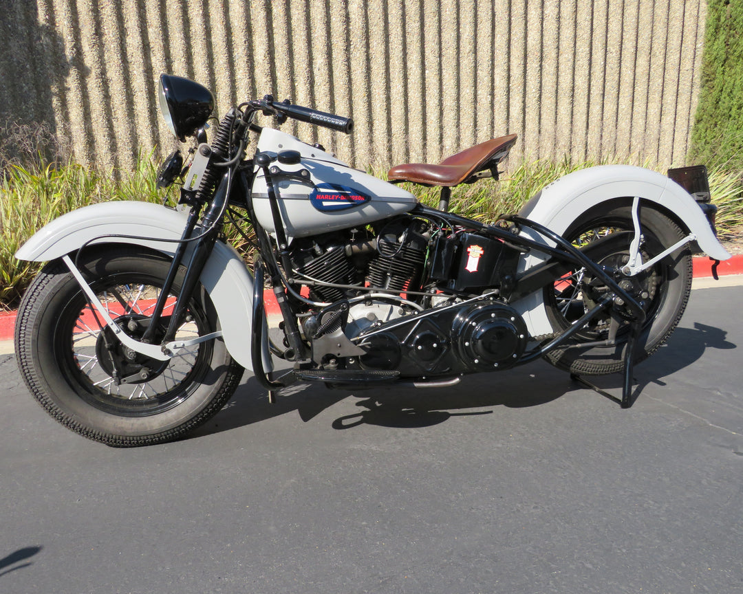 100 Point AMCA Judged - 1945 Harley Davidson FL Knucklehead