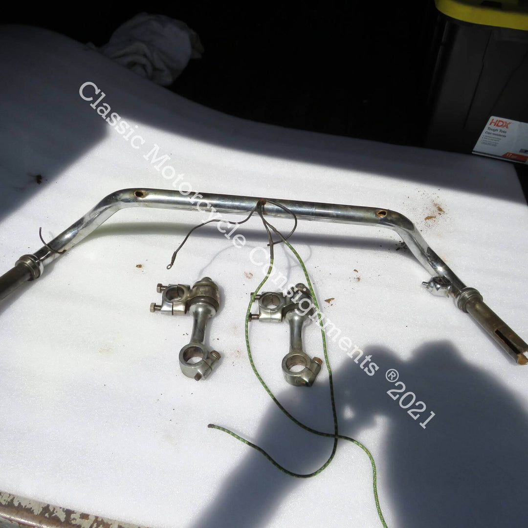 Indian Handlebars with 4-Inch Flanders Risers – SOLD! – Classic ...