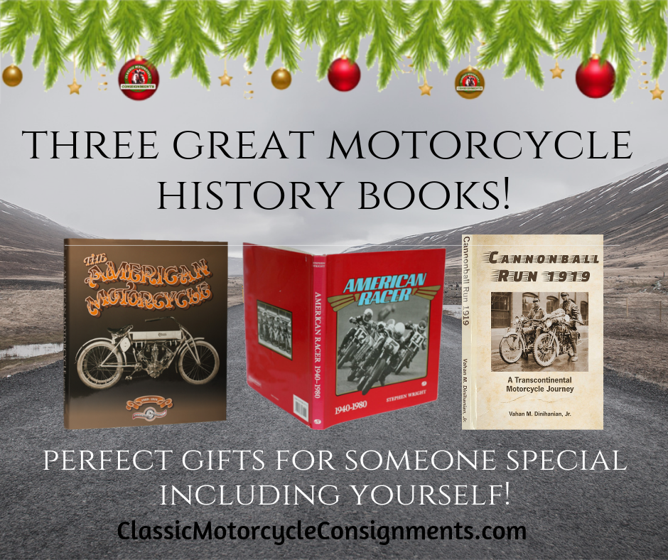 Old Motorcycle Book Rack Motorcycle Literature and Books – Classic Motorcycle Consignments
