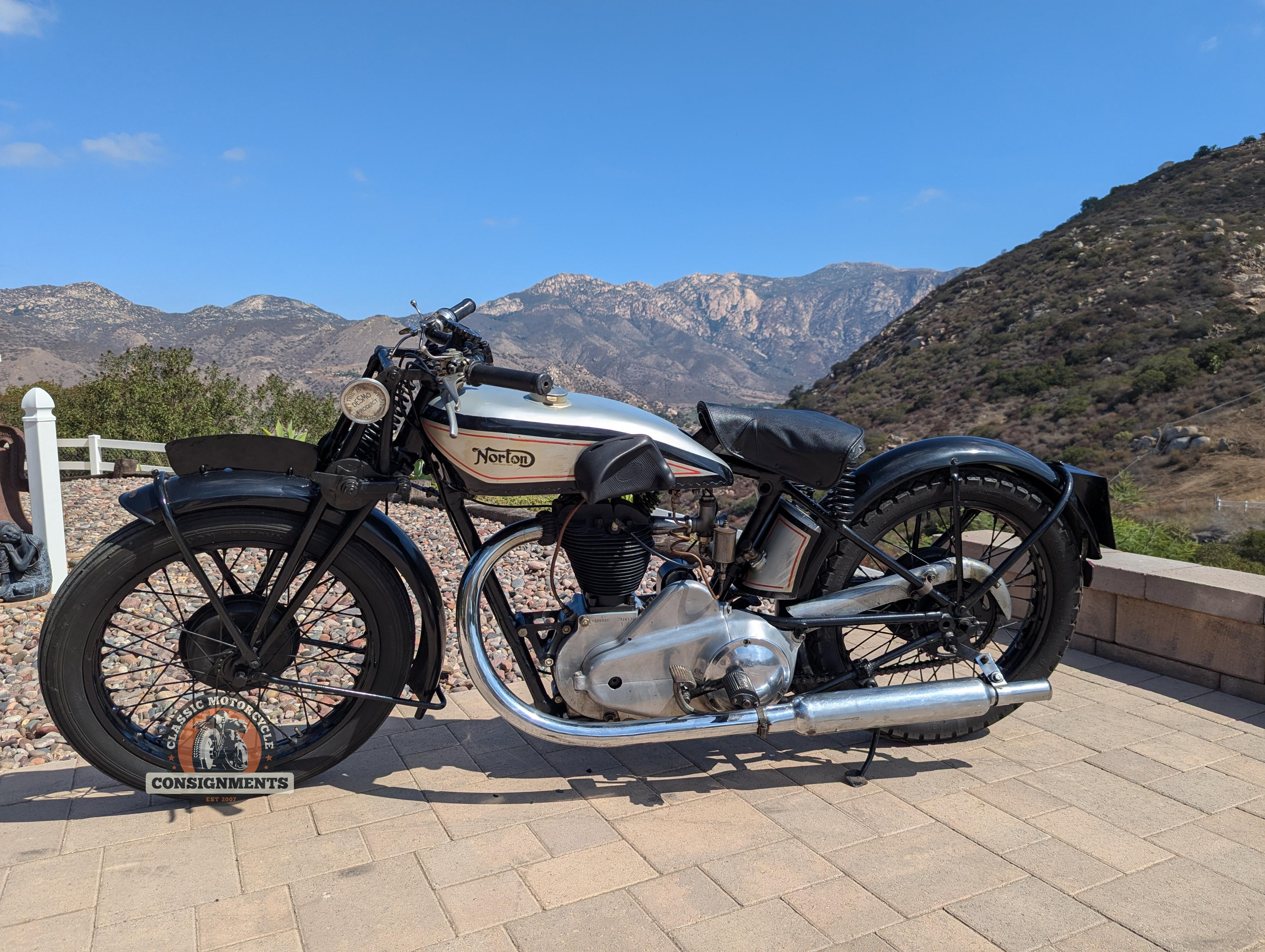 1928 NORTON MODEL 18 ES2 – Classic Motorcycle Consignments