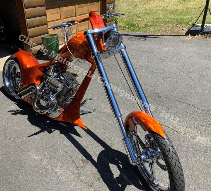 2006 Custom Chopper – Made of Steel – RevTech Motor